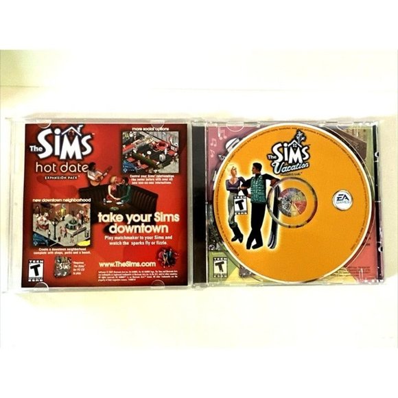 The Sims: Vacation Expansion Pack PC Game 2002 Tested Works Great Disc is Mint - Picture 2 of 4